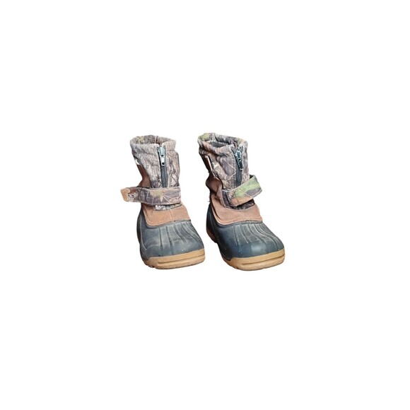 Ozark Trail Boys Camo Winter Snow Boots Size 11 – Waterproof Insulated Duck Boot - Picture 1 of 6
